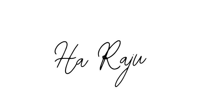 Design your own signature with our free online signature maker. With this signature software, you can create a handwritten (Bearetta-2O07w) signature for name Ha Raju. Ha Raju signature style 12 images and pictures png