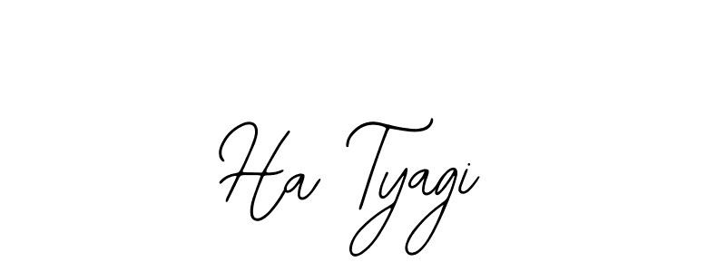 Make a beautiful signature design for name Ha Tyagi. With this signature (Bearetta-2O07w) style, you can create a handwritten signature for free. Ha Tyagi signature style 12 images and pictures png