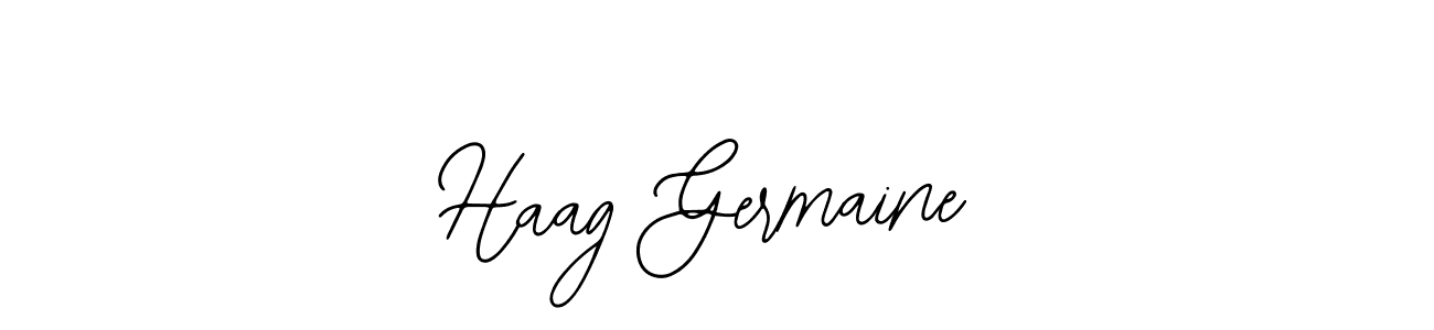 Design your own signature with our free online signature maker. With this signature software, you can create a handwritten (Bearetta-2O07w) signature for name Haag Germaine. Haag Germaine signature style 12 images and pictures png