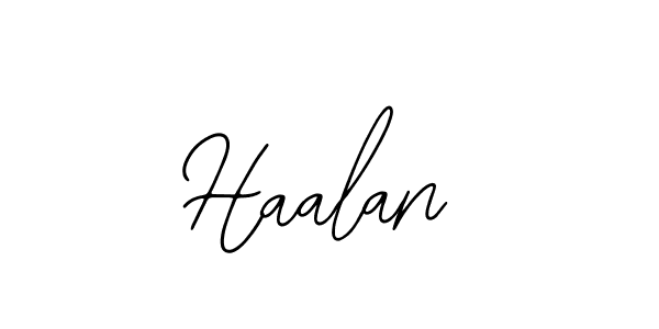 Also You can easily find your signature by using the search form. We will create Haalan name handwritten signature images for you free of cost using Bearetta-2O07w sign style. Haalan signature style 12 images and pictures png