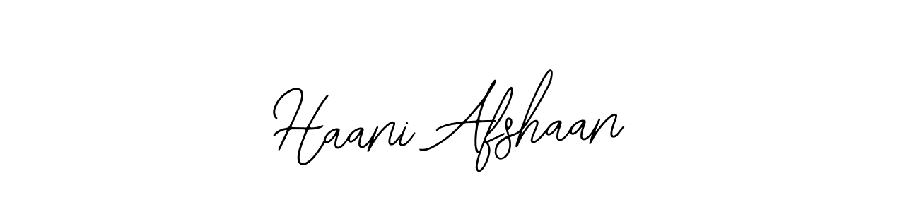 You should practise on your own different ways (Bearetta-2O07w) to write your name (Haani Afshaan) in signature. don't let someone else do it for you. Haani Afshaan signature style 12 images and pictures png