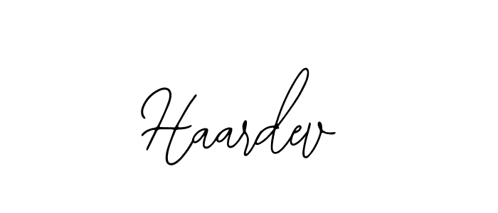 How to Draw Haardev signature style? Bearetta-2O07w is a latest design signature styles for name Haardev. Haardev signature style 12 images and pictures png