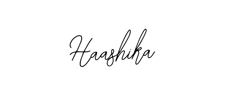 if you are searching for the best signature style for your name Haashika. so please give up your signature search. here we have designed multiple signature styles  using Bearetta-2O07w. Haashika signature style 12 images and pictures png