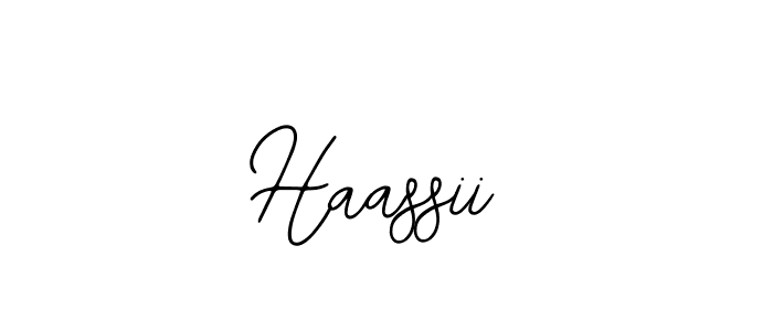 Also we have Haassii name is the best signature style. Create professional handwritten signature collection using Bearetta-2O07w autograph style. Haassii signature style 12 images and pictures png