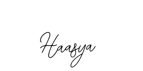 Make a beautiful signature design for name Haasya. With this signature (Bearetta-2O07w) style, you can create a handwritten signature for free. Haasya signature style 12 images and pictures png