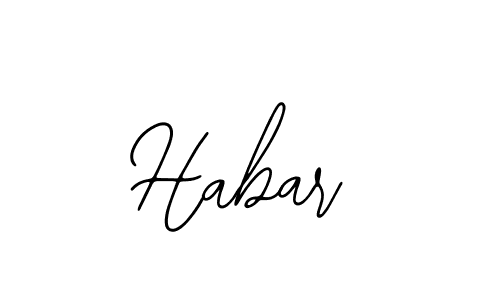 Also You can easily find your signature by using the search form. We will create Habar name handwritten signature images for you free of cost using Bearetta-2O07w sign style. Habar signature style 12 images and pictures png