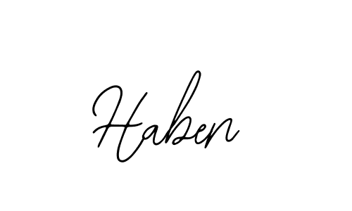 Similarly Bearetta-2O07w is the best handwritten signature design. Signature creator online .You can use it as an online autograph creator for name Haben. Haben signature style 12 images and pictures png