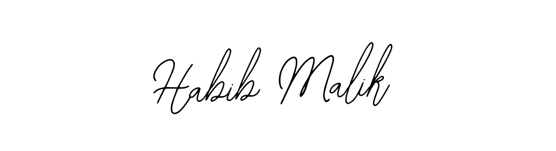 Make a beautiful signature design for name Habib Malik. With this signature (Bearetta-2O07w) style, you can create a handwritten signature for free. Habib Malik signature style 12 images and pictures png