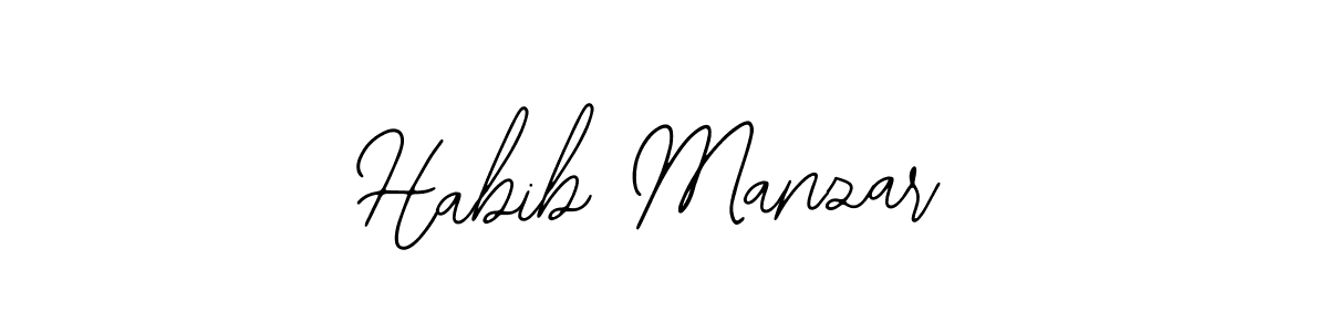 How to Draw Habib Manzar signature style? Bearetta-2O07w is a latest design signature styles for name Habib Manzar. Habib Manzar signature style 12 images and pictures png
