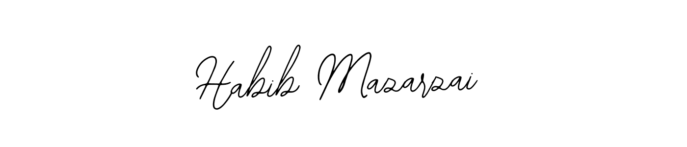 Here are the top 10 professional signature styles for the name Habib Mazarzai. These are the best autograph styles you can use for your name. Habib Mazarzai signature style 12 images and pictures png
