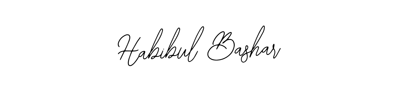 How to Draw Habibul Bashar signature style? Bearetta-2O07w is a latest design signature styles for name Habibul Bashar. Habibul Bashar signature style 12 images and pictures png