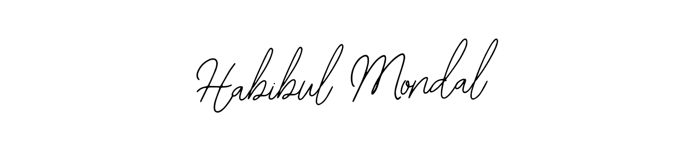 Make a beautiful signature design for name Habibul Mondal. With this signature (Bearetta-2O07w) style, you can create a handwritten signature for free. Habibul Mondal signature style 12 images and pictures png