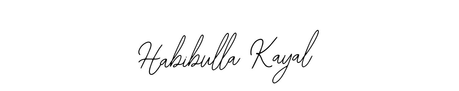 Also we have Habibulla Kayal name is the best signature style. Create professional handwritten signature collection using Bearetta-2O07w autograph style. Habibulla Kayal signature style 12 images and pictures png