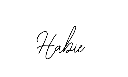Make a beautiful signature design for name Habie. Use this online signature maker to create a handwritten signature for free. Habie signature style 12 images and pictures png
