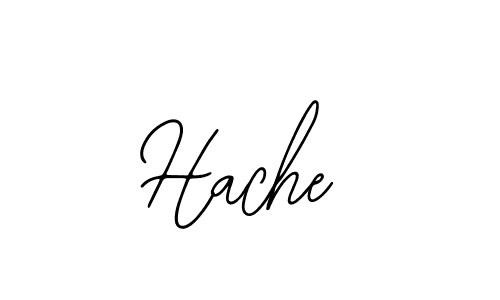 Use a signature maker to create a handwritten signature online. With this signature software, you can design (Bearetta-2O07w) your own signature for name Hache. Hache signature style 12 images and pictures png