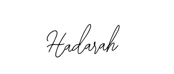 The best way (Bearetta-2O07w) to make a short signature is to pick only two or three words in your name. The name Hadarah include a total of six letters. For converting this name. Hadarah signature style 12 images and pictures png
