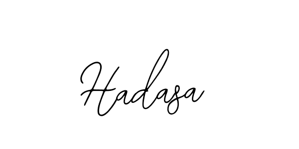 Use a signature maker to create a handwritten signature online. With this signature software, you can design (Bearetta-2O07w) your own signature for name Hadasa. Hadasa signature style 12 images and pictures png