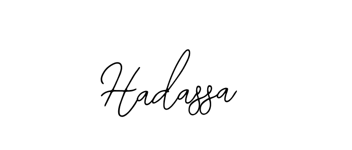 Similarly Bearetta-2O07w is the best handwritten signature design. Signature creator online .You can use it as an online autograph creator for name Hadassa. Hadassa signature style 12 images and pictures png