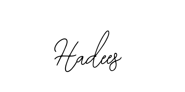 Make a beautiful signature design for name Hadees. With this signature (Bearetta-2O07w) style, you can create a handwritten signature for free. Hadees signature style 12 images and pictures png
