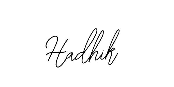 The best way (Bearetta-2O07w) to make a short signature is to pick only two or three words in your name. The name Hadhik include a total of six letters. For converting this name. Hadhik signature style 12 images and pictures png