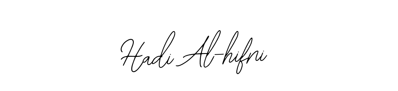 Make a beautiful signature design for name Hadi Al-hifni. With this signature (Bearetta-2O07w) style, you can create a handwritten signature for free. Hadi Al-hifni signature style 12 images and pictures png