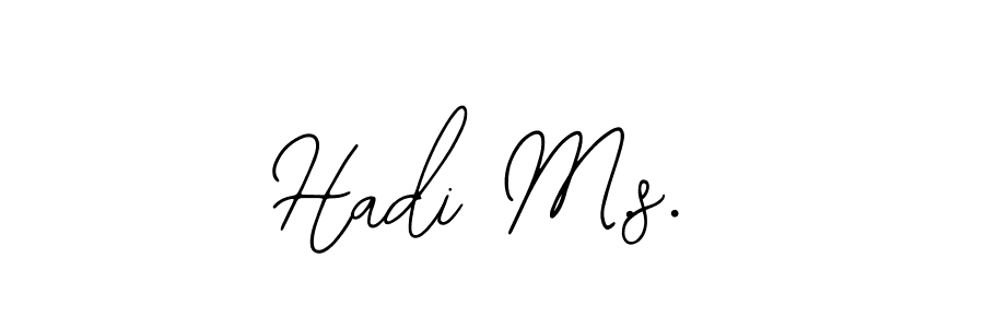 Also we have Hadi M.s. name is the best signature style. Create professional handwritten signature collection using Bearetta-2O07w autograph style. Hadi M.s. signature style 12 images and pictures png