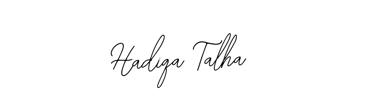 Hadiqa Talha stylish signature style. Best Handwritten Sign (Bearetta-2O07w) for my name. Handwritten Signature Collection Ideas for my name Hadiqa Talha. Hadiqa Talha signature style 12 images and pictures png