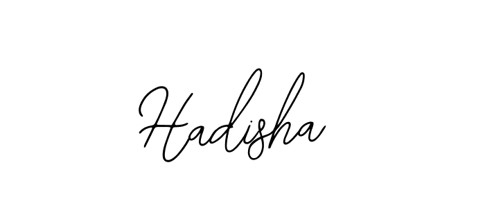 Design your own signature with our free online signature maker. With this signature software, you can create a handwritten (Bearetta-2O07w) signature for name Hadisha. Hadisha signature style 12 images and pictures png