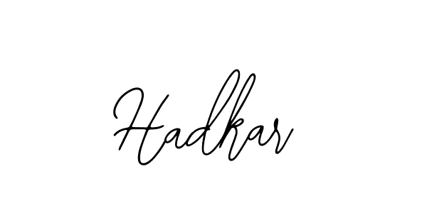 How to make Hadkar signature? Bearetta-2O07w is a professional autograph style. Create handwritten signature for Hadkar name. Hadkar signature style 12 images and pictures png