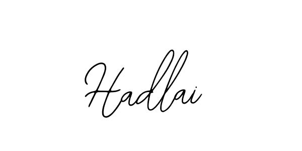 Design your own signature with our free online signature maker. With this signature software, you can create a handwritten (Bearetta-2O07w) signature for name Hadlai. Hadlai signature style 12 images and pictures png