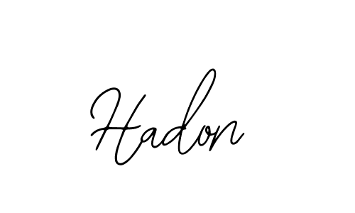 Also You can easily find your signature by using the search form. We will create Hadon name handwritten signature images for you free of cost using Bearetta-2O07w sign style. Hadon signature style 12 images and pictures png