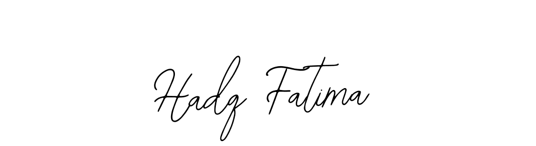 Make a beautiful signature design for name Hadq Fatima. With this signature (Bearetta-2O07w) style, you can create a handwritten signature for free. Hadq Fatima signature style 12 images and pictures png