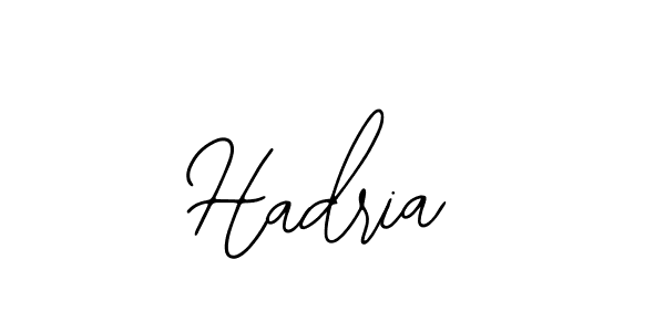 Make a beautiful signature design for name Hadria. With this signature (Bearetta-2O07w) style, you can create a handwritten signature for free. Hadria signature style 12 images and pictures png