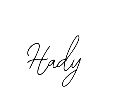 Make a beautiful signature design for name Hady. With this signature (Bearetta-2O07w) style, you can create a handwritten signature for free. Hady signature style 12 images and pictures png