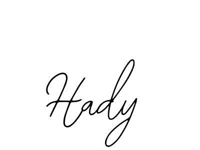 Make a beautiful signature design for name Hady. With this signature (Bearetta-2O07w) style, you can create a handwritten signature for free. Hady signature style 12 images and pictures png