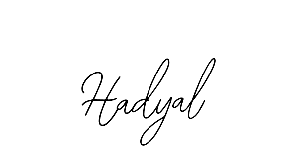 Make a beautiful signature design for name Hadyal. Use this online signature maker to create a handwritten signature for free. Hadyal signature style 12 images and pictures png