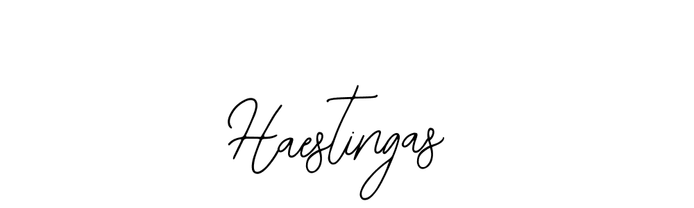 Design your own signature with our free online signature maker. With this signature software, you can create a handwritten (Bearetta-2O07w) signature for name Haestingas. Haestingas signature style 12 images and pictures png