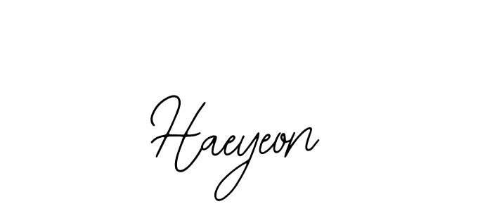 Here are the top 10 professional signature styles for the name Haeyeon. These are the best autograph styles you can use for your name. Haeyeon signature style 12 images and pictures png