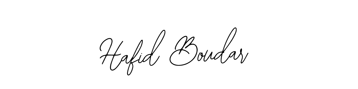 You should practise on your own different ways (Bearetta-2O07w) to write your name (Hafid Boudar) in signature. don't let someone else do it for you. Hafid Boudar signature style 12 images and pictures png