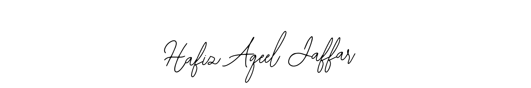 Make a beautiful signature design for name Hafiz Aqeel Jaffar. Use this online signature maker to create a handwritten signature for free. Hafiz Aqeel Jaffar signature style 12 images and pictures png