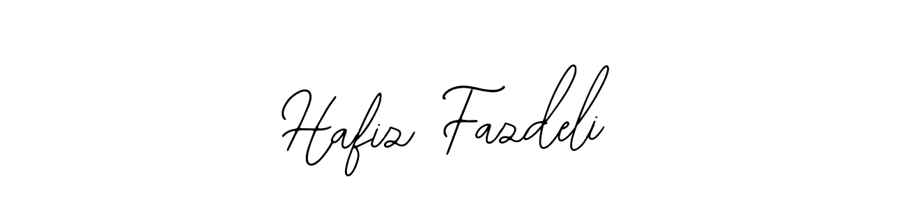 Hafiz Fazdeli stylish signature style. Best Handwritten Sign (Bearetta-2O07w) for my name. Handwritten Signature Collection Ideas for my name Hafiz Fazdeli. Hafiz Fazdeli signature style 12 images and pictures png