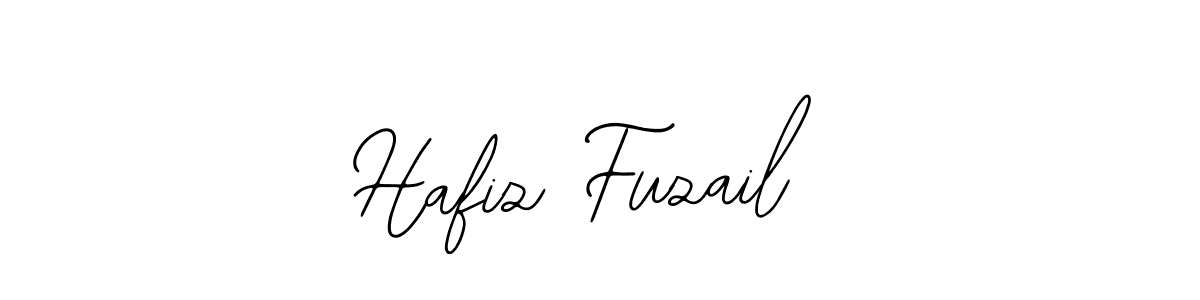 You should practise on your own different ways (Bearetta-2O07w) to write your name (Hafiz Fuzail) in signature. don't let someone else do it for you. Hafiz Fuzail signature style 12 images and pictures png