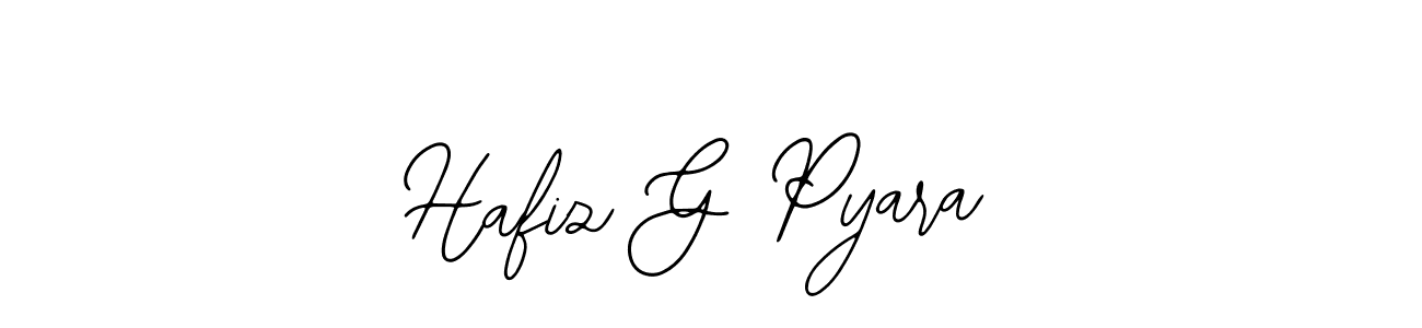 Create a beautiful signature design for name Hafiz G Pyara. With this signature (Bearetta-2O07w) fonts, you can make a handwritten signature for free. Hafiz G Pyara signature style 12 images and pictures png