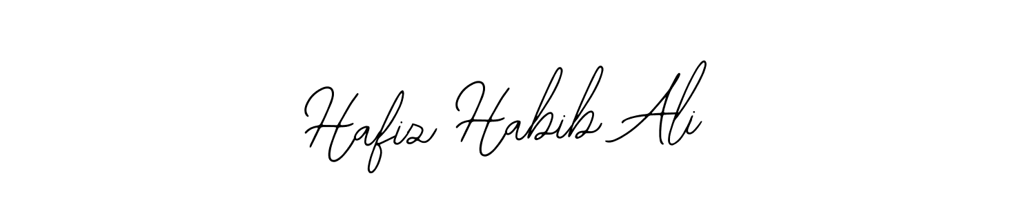 Bearetta-2O07w is a professional signature style that is perfect for those who want to add a touch of class to their signature. It is also a great choice for those who want to make their signature more unique. Get Hafiz Habib Ali name to fancy signature for free. Hafiz Habib Ali signature style 12 images and pictures png