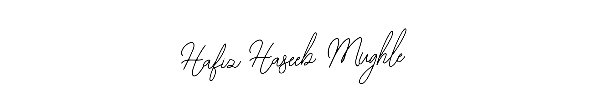 Also You can easily find your signature by using the search form. We will create Hafiz Haseeb Mughle name handwritten signature images for you free of cost using Bearetta-2O07w sign style. Hafiz Haseeb Mughle signature style 12 images and pictures png