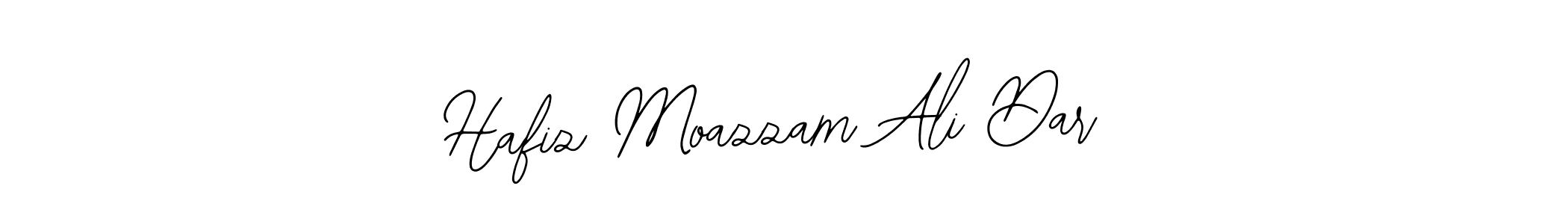How to make Hafiz Moazzam Ali Dar name signature. Use Bearetta-2O07w style for creating short signs online. This is the latest handwritten sign. Hafiz Moazzam Ali Dar signature style 12 images and pictures png