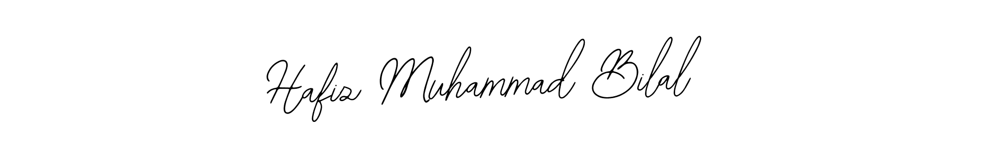 You should practise on your own different ways (Bearetta-2O07w) to write your name (Hafiz Muhammad Bilal) in signature. don't let someone else do it for you. Hafiz Muhammad Bilal signature style 12 images and pictures png