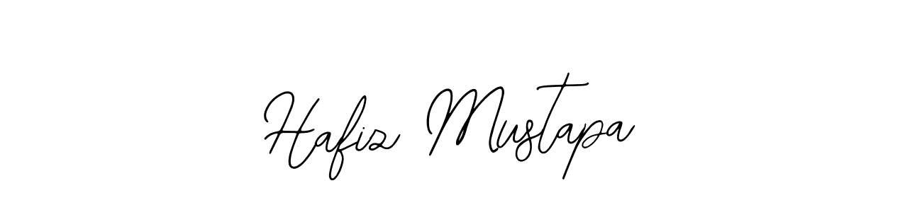 Bearetta-2O07w is a professional signature style that is perfect for those who want to add a touch of class to their signature. It is also a great choice for those who want to make their signature more unique. Get Hafiz Mustapa name to fancy signature for free. Hafiz Mustapa signature style 12 images and pictures png