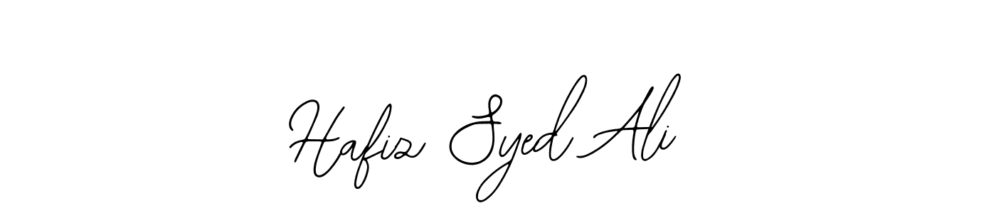 Make a short Hafiz Syed Ali signature style. Manage your documents anywhere anytime using Bearetta-2O07w. Create and add eSignatures, submit forms, share and send files easily. Hafiz Syed Ali signature style 12 images and pictures png