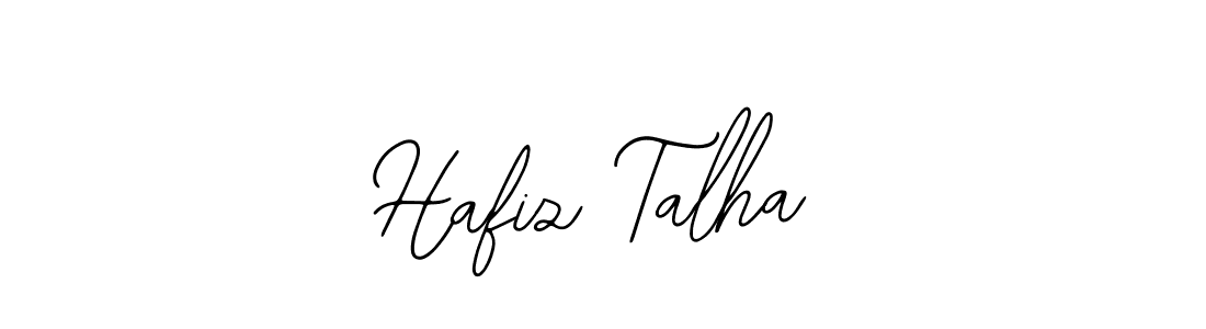 How to make Hafiz Talha name signature. Use Bearetta-2O07w style for creating short signs online. This is the latest handwritten sign. Hafiz Talha signature style 12 images and pictures png